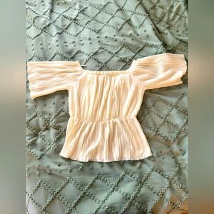 Off The Shoulder Blouse from Express